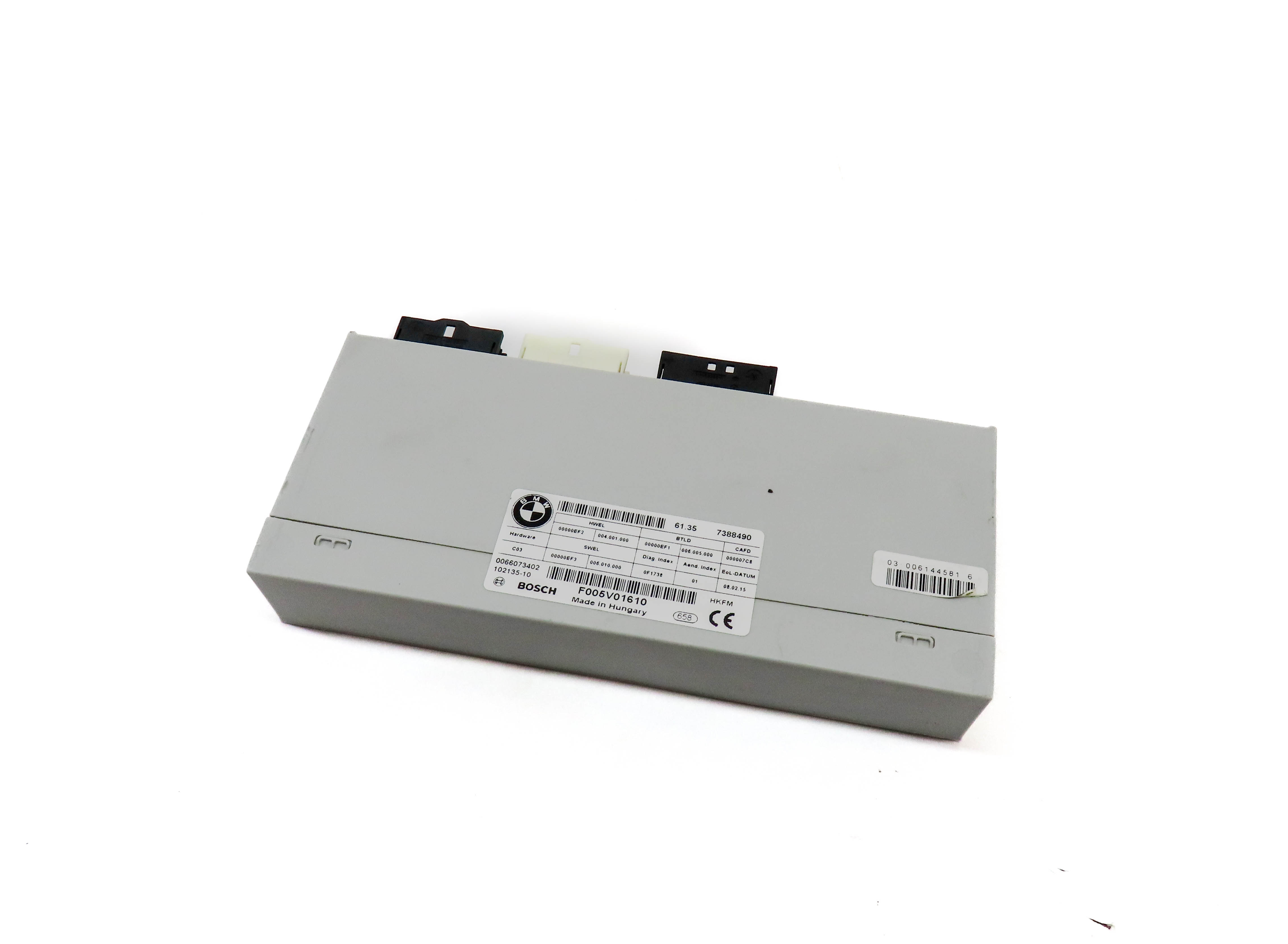 2015 BMW 428I GRAN COUPE (F32) REAR TRUNK HATCH LID LIFT CONTROL MODULE — exact item pictured